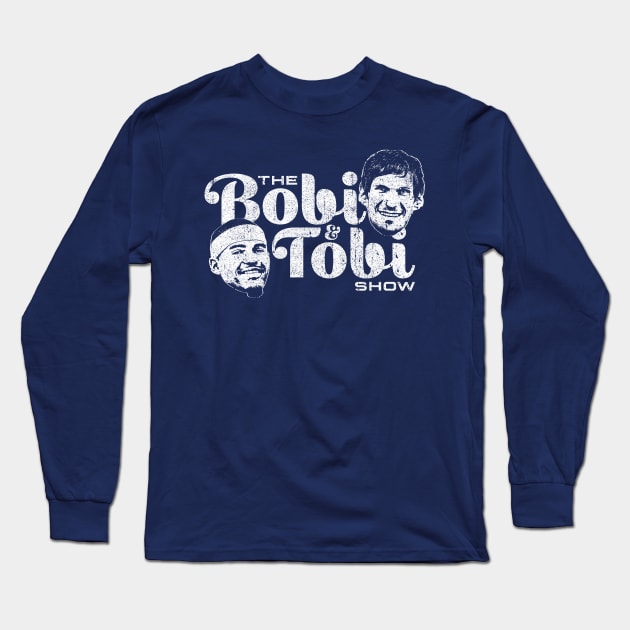 The Bobi & Tobi Show Long Sleeve T-Shirt by huckblade